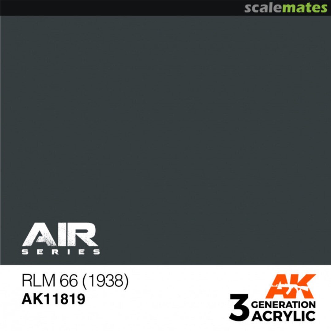 Boxart RLM 66 (1938) AK 11819 AK 3rd Generation - Air Boxart RLM 66 (1938) AK 11819 AK 3rd Generation - Air