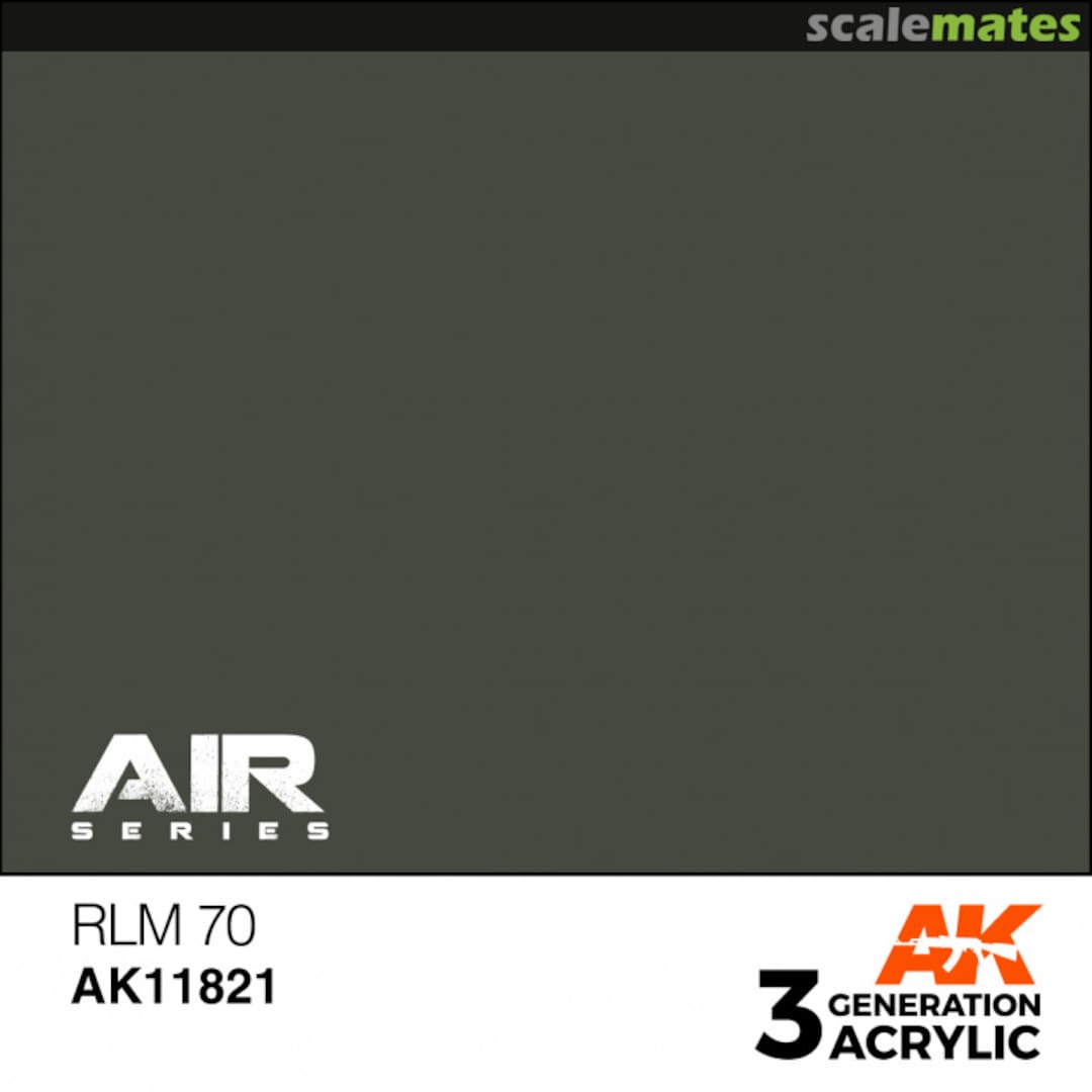 Boxart RLM 70 AK 11821 AK 3rd Generation - Air Boxart RLM 70 AK 11821 AK 3rd Generation - Air