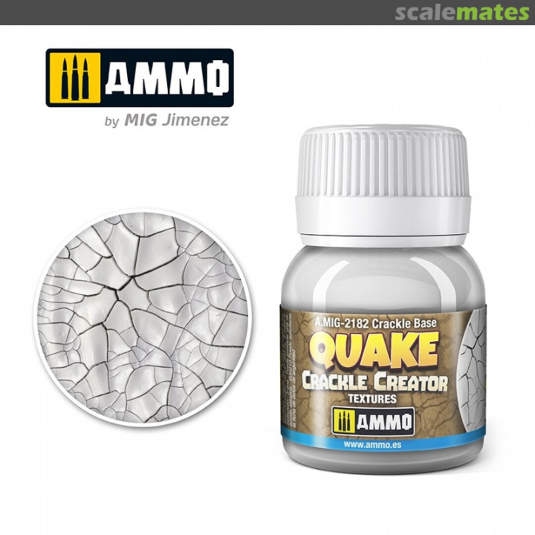 Boxart QUAKE CRACKLE CREATOR TEXTURES Dry Season Clay  Ammo by Mig Jimenez