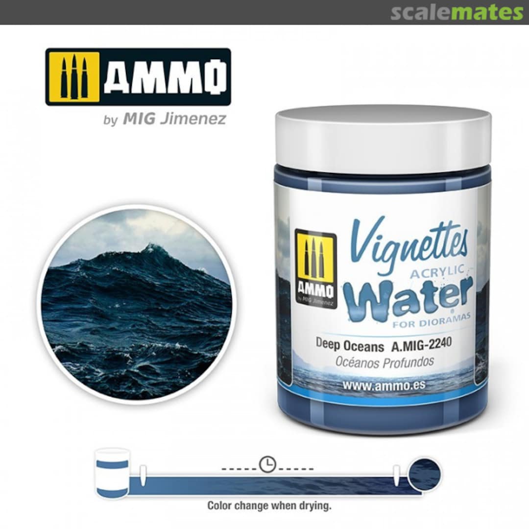 Boxart VIGNETTES Deep Oceans A.MIG-2240   Ammo by Mig Jimenez