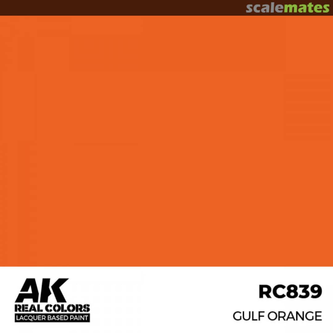 Boxart Gulf Orange AK Real Colors Boxart Gulf Orange AK Real Colors