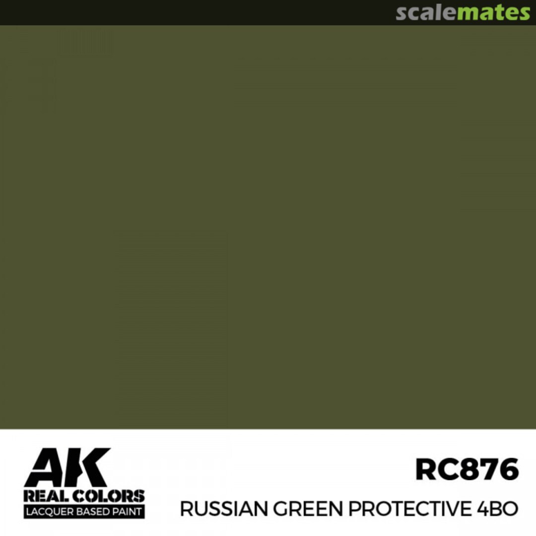 Boxart Russian Green Protective 4BO  AK Real Colors