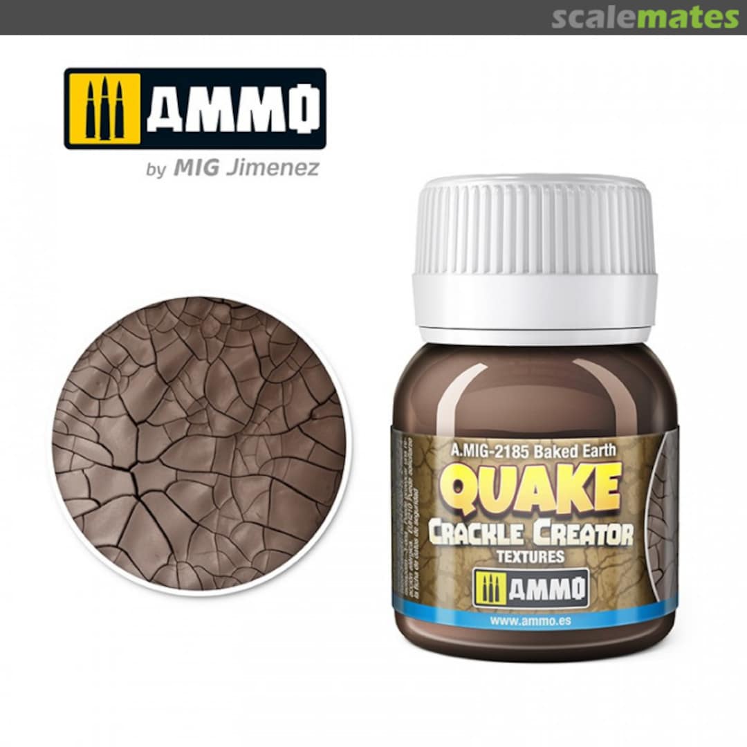 Boxart QUAKE CRACKLE CREATOR TEXTURES Baked Earth  Ammo by Mig Jimenez
