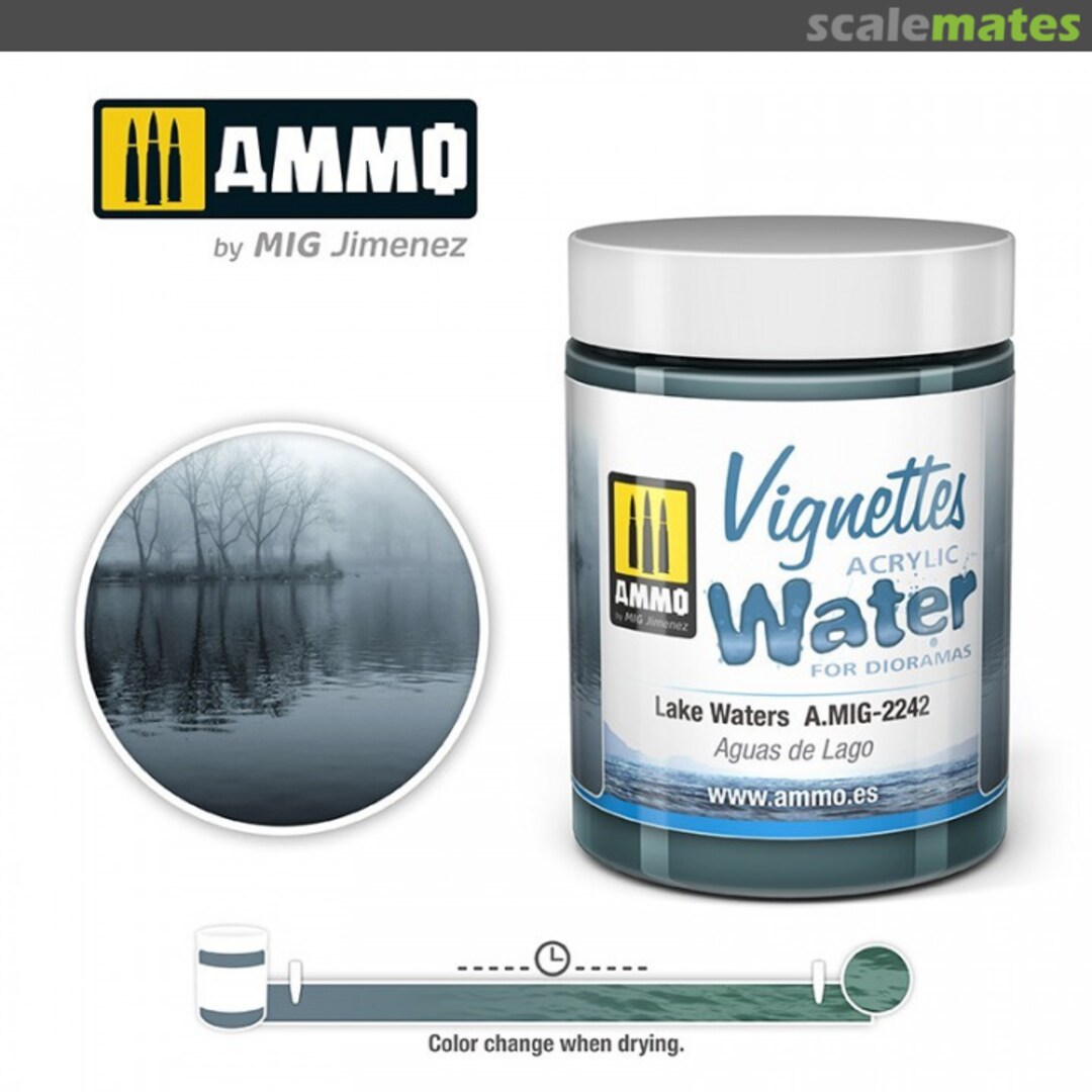 Boxart VIGNETTES Lake Waters A.MIG-2242  Ammo by Mig Jimenez