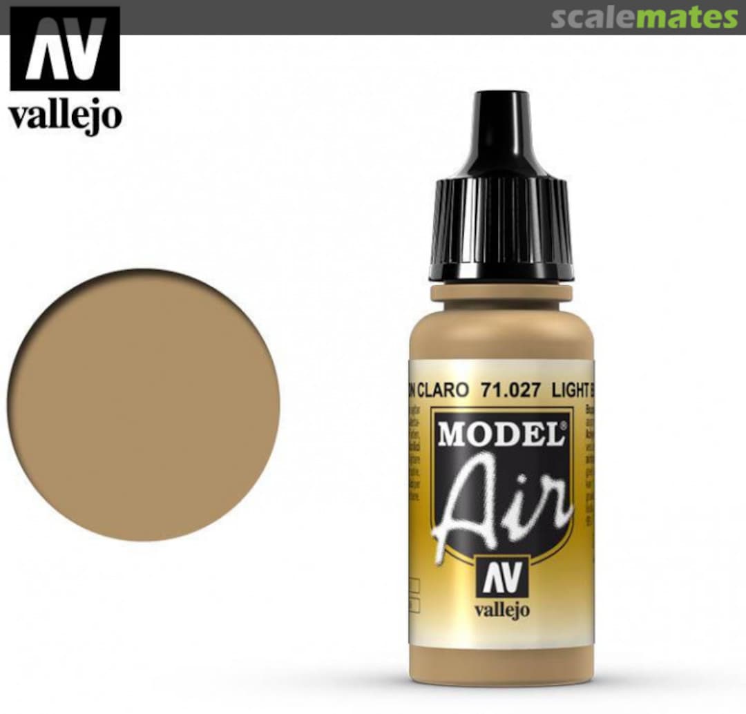Boxart Light Brown 71.027 Vallejo Model Air Boxart Light Brown 71.027 Vallejo Model Air