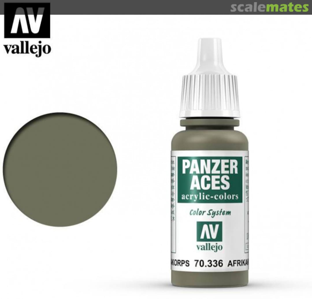 Boxart Afrika Korps Tank Crew 70.336 Vallejo Panzer Aces