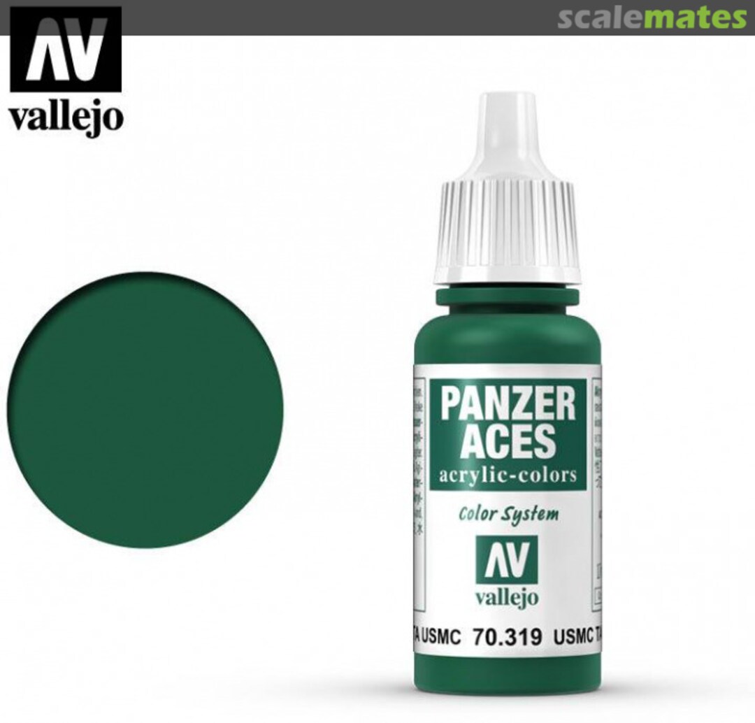 Boxart USMC Tank Crew 70.319 Vallejo Panzer Aces