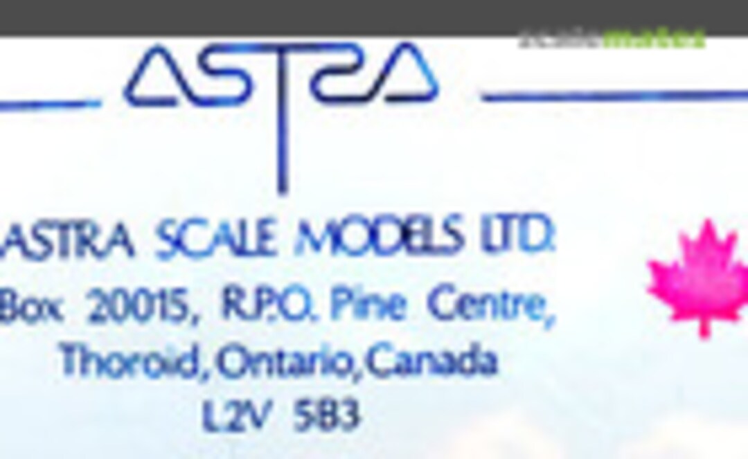 Astra Scale Models, LTD Logo Astra Scale Models, LTD Logo