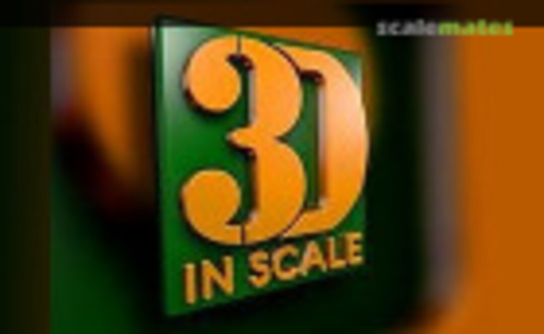 3D in Scale Logo 3D in Scale Logo