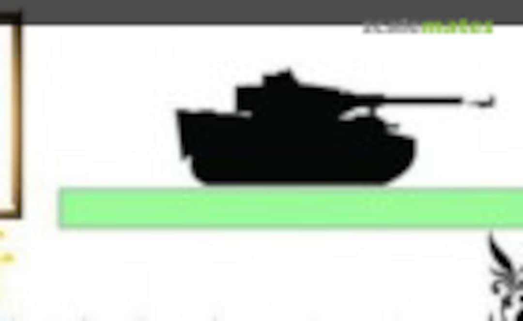 1:35 Type 97 Tracks, White Metal (R Model 35097) 35097