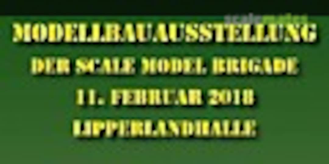 Ausstellung der Scale Modell Brigade 2018 in Lemgo