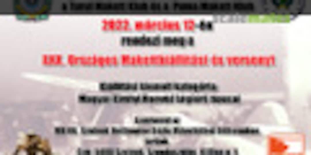 XXX. Országos Makettkiállítást és Verseny in Szolnok