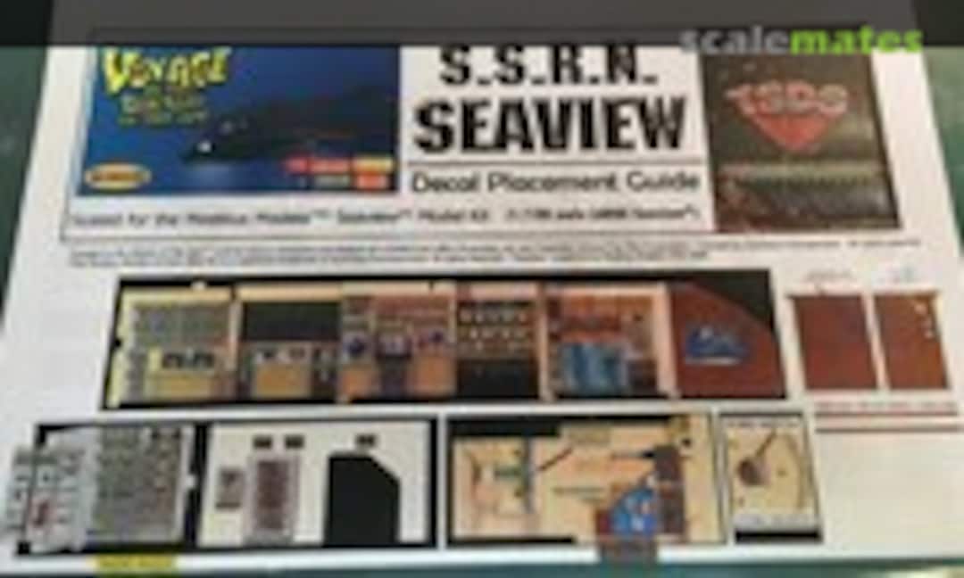 1:128 SSRN Seaview Decals (TSDS T-109) T-109