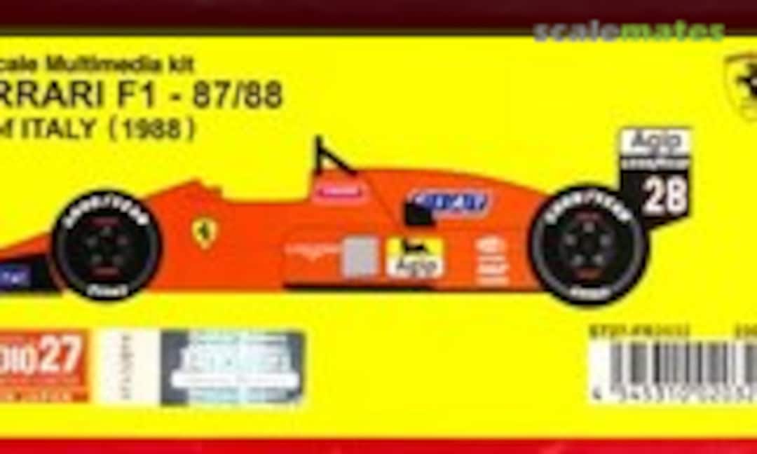 1:20 Ferrari F1-87/88 Italy (Studio27 ST27-FR2032) ST27-FR2032