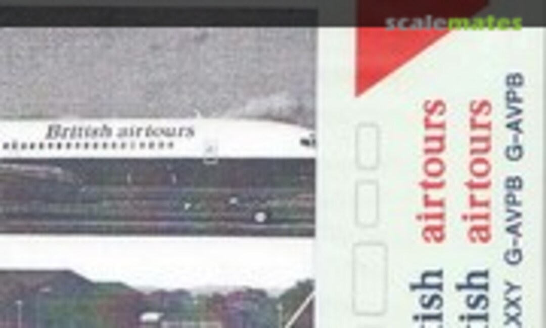 1:144 British Airtours 707 (Flightpath Decals FP44-300) FP44-300
