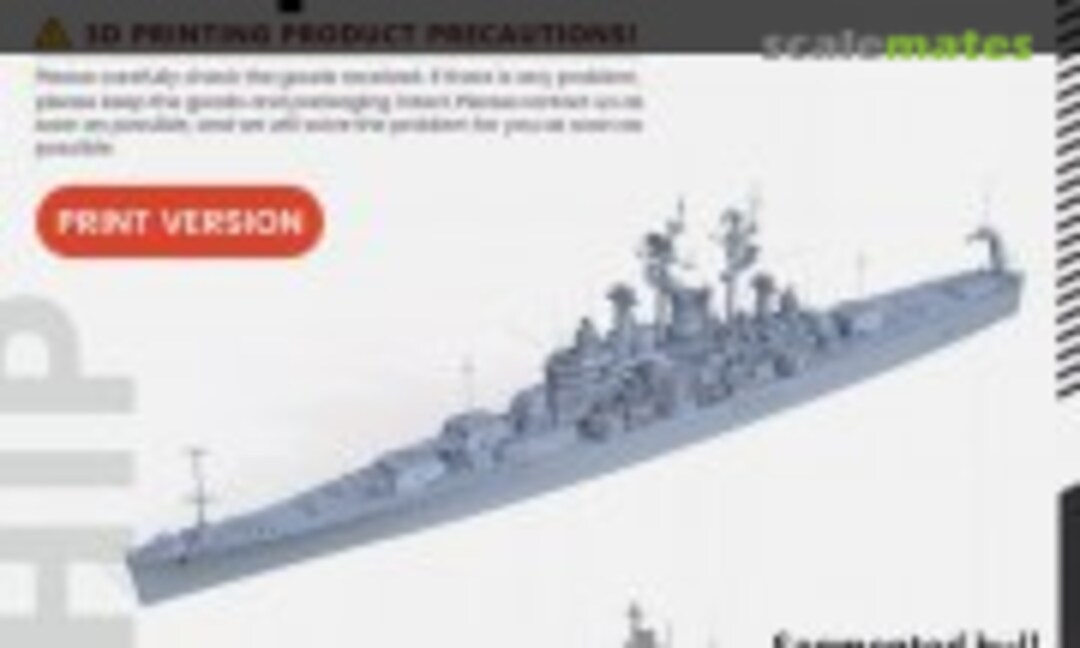 1:350 Newport News Heavy Cruiser (SSMODEL SSC350570-A) SSC350570-A