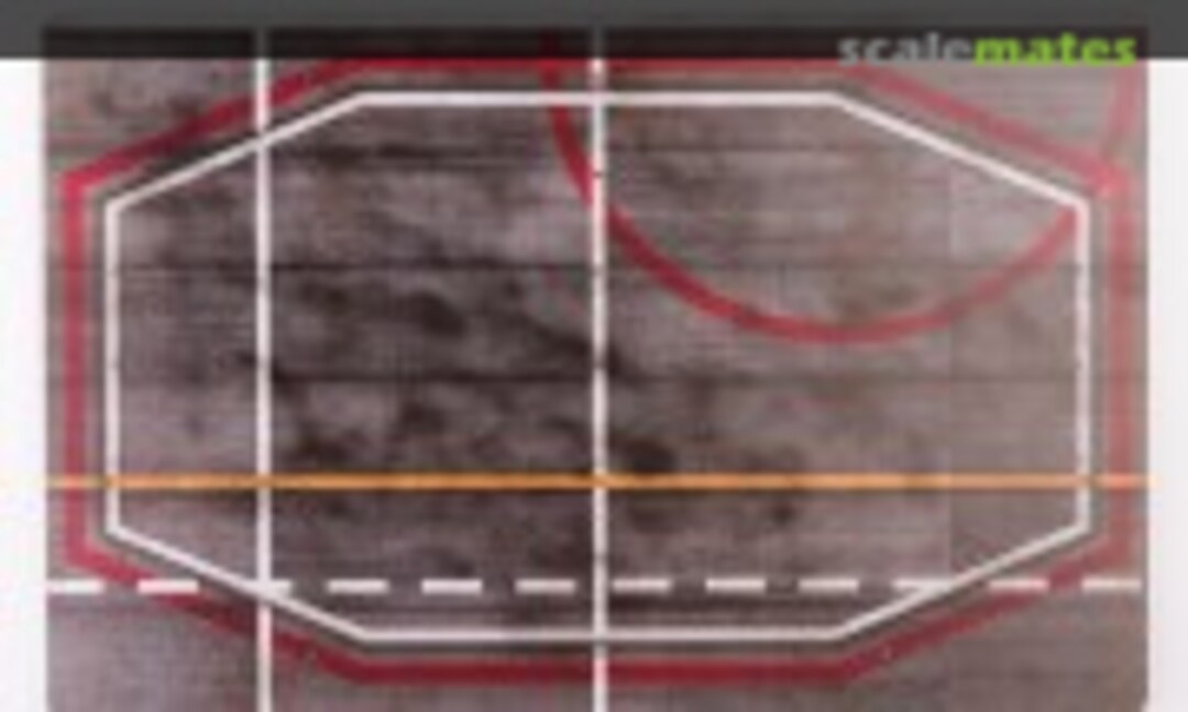 1:72 ASW Giuseppe Garibaldi Rear Lift - Base - Acrylic 3mm (280 x 180mm) (170 g) (Kelik KS72059) KS72059