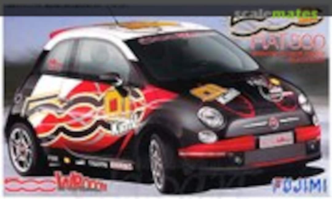 1:24 Fiat 500 WROOOM Black (Fujimi 12380)