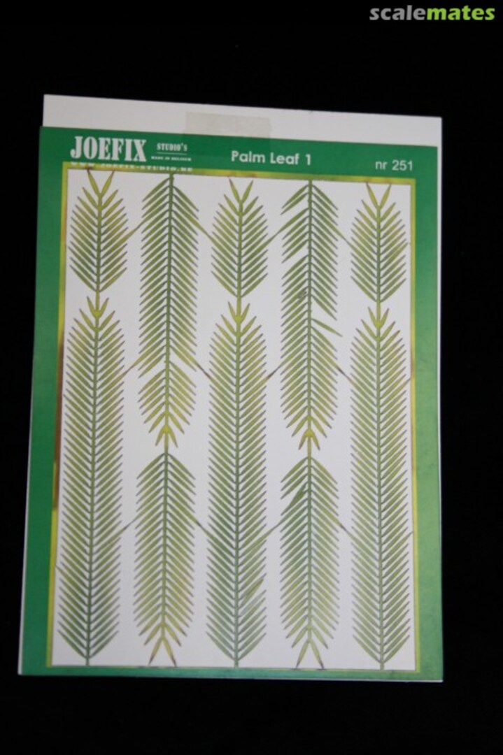 Boxart Palm Leaves Set No.2 251 JoeFix Studio's Boxart Palm Leaves Set No.2 251 JoeFix Studio's