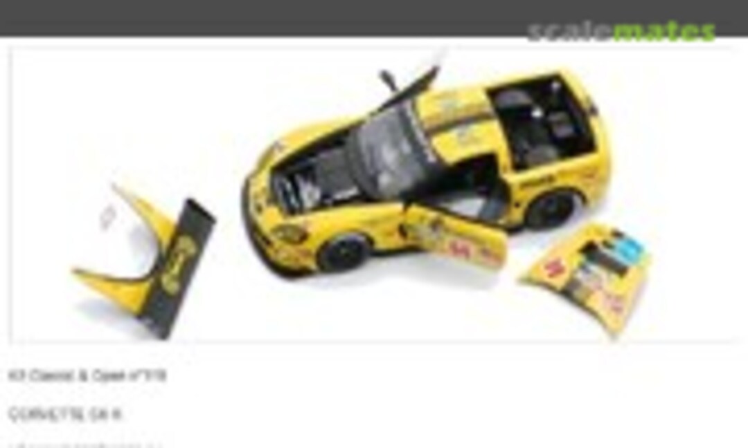 Chevrolet Corvette C6.R Z06 &quot;COMPUWARE&quot; (Provence Miniatures Automobiles K119-Open)