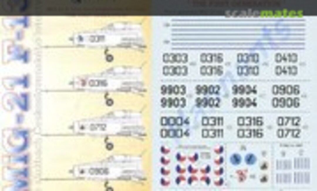 1:72 MiG-21 F-13 in the Czechoslovak Air Force (Tally Ho! (CZ) 72038) 72038