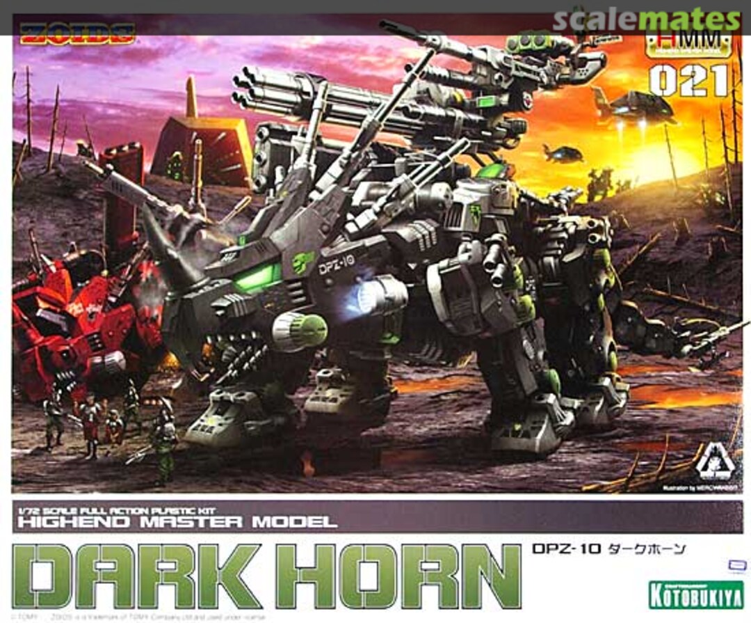Boxart Dark Horn ZD043 Kotobukiya
