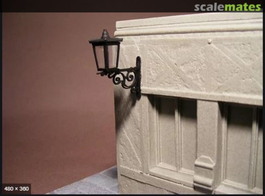 Boxart Wall Mounting Street Lamp 35140 Reality in Scale Boxart Wall Mounting Street Lamp 35140 Reality in Scale