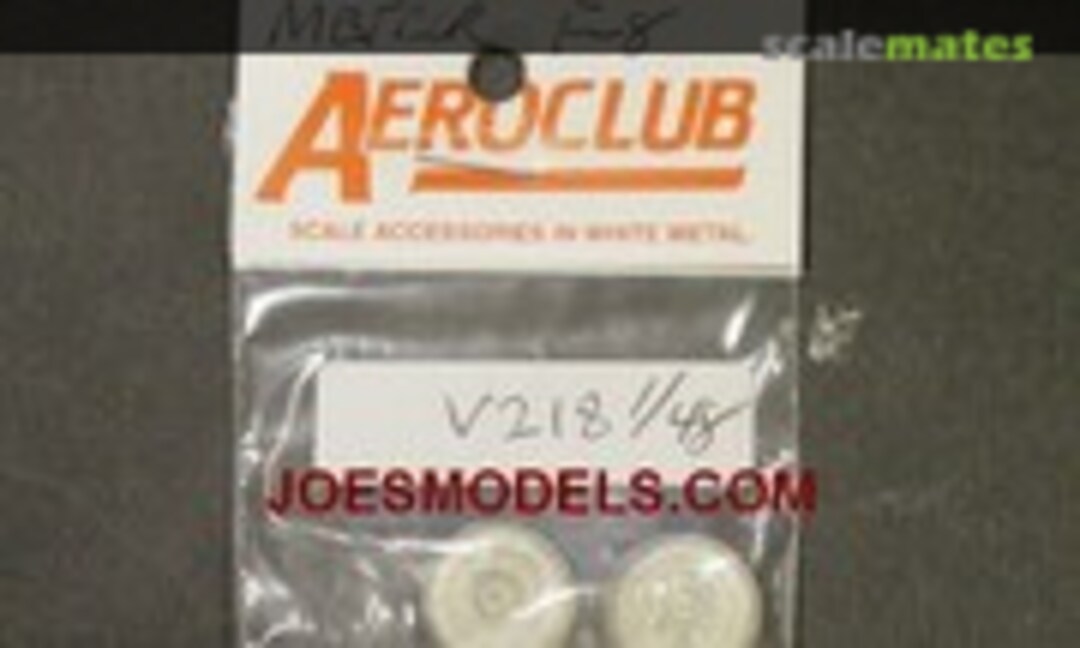 1:48 Gloster Meteor Mk.8 Main Wheels (Aeroclub V218) V218