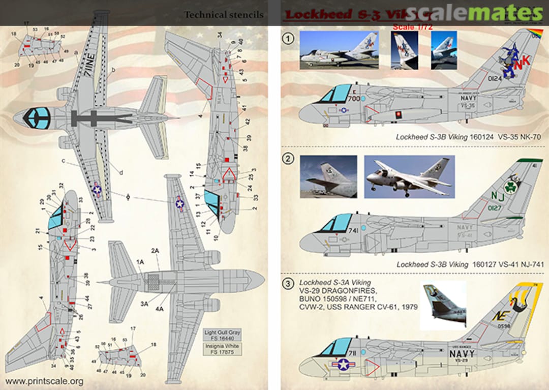 Boxart Lockheed S-3 Viking 72-289 Print Scale Boxart Lockheed S-3 Viking 72-289 Print Scale