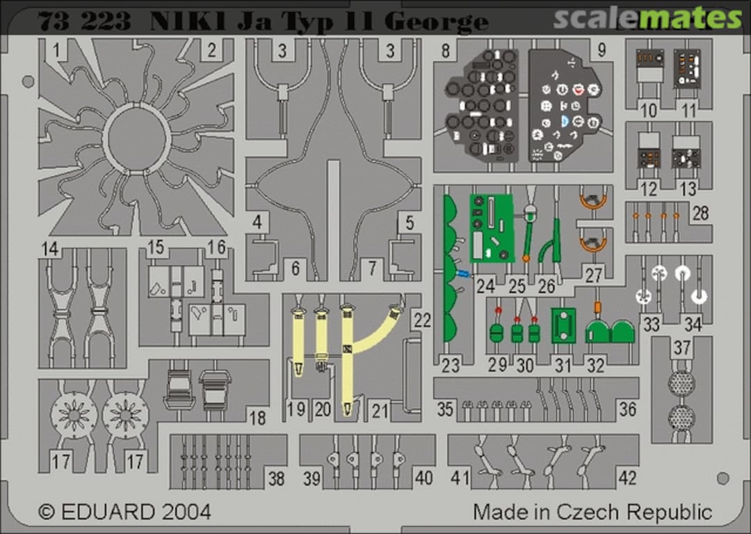 Boxart N1K1-Ja Type 11 George 73223 Eduard Boxart N1K1-Ja Type 11 George 73223 Eduard