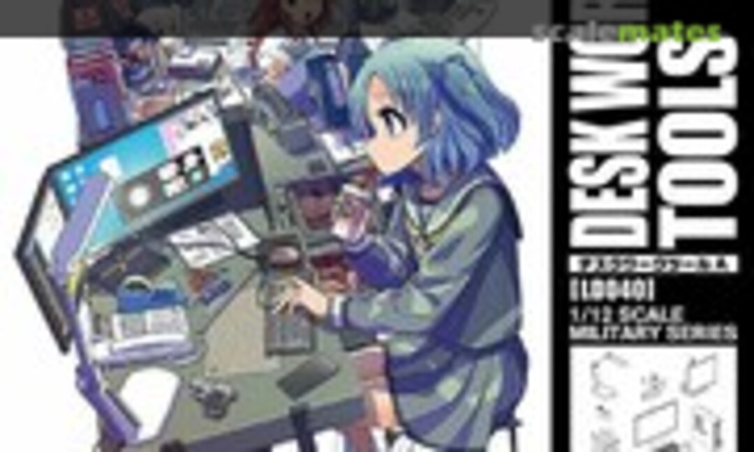 1:12 Desk Work Tools A (Tomytec LD040) LD040