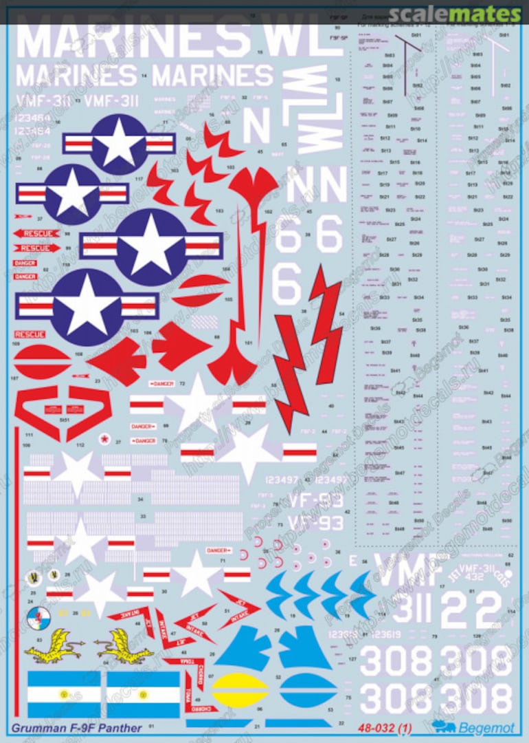 Boxart F9F Panther 48-032 Begemot