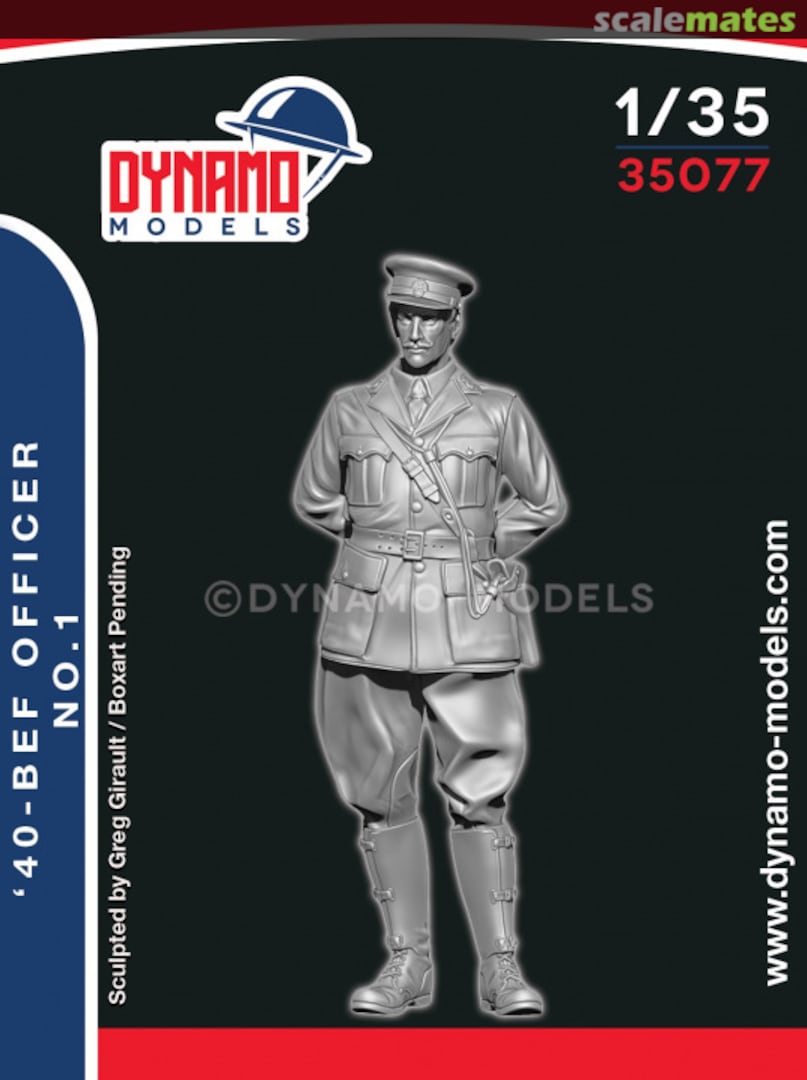 Boxart '40 - BEF Officer No.1 35077 Dynamo Models