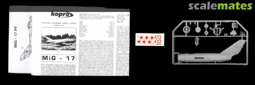 Contents MiG-17PF Fresco D F-29 Kopro-MasterCraft Contents MiG-17PF Fresco D F-29 Kopro-MasterCraft