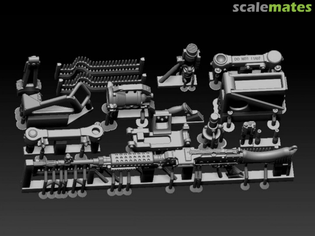 Contents M240 Swing Arm Var.1 set 3D16008 Legend Productions