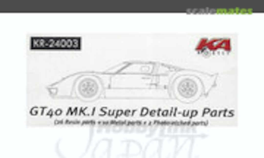 1:24 Ford GT40 Super Detail-Up Set (KA Models KR-24003) KR-24003