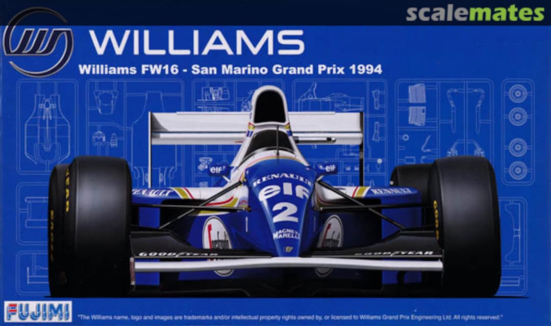 Boxart Williams FW16 09058 Fujimi Boxart Williams FW16 09058 Fujimi