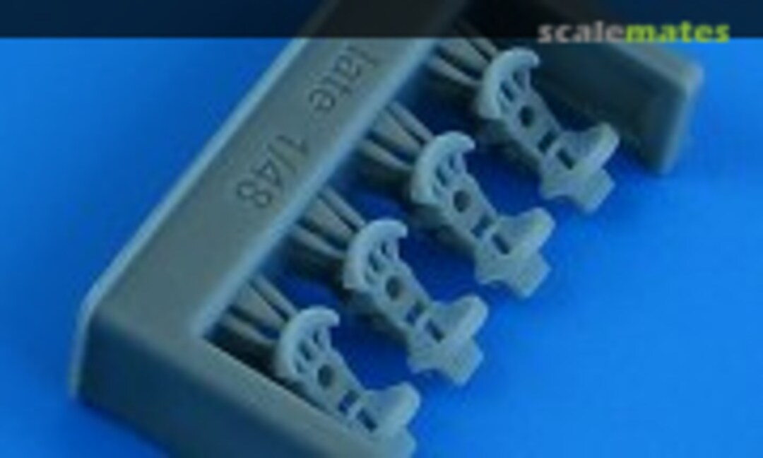 1:48 German Luftwaffe WWII pedals - late v. (Quickboost QB 49156) QB 49156