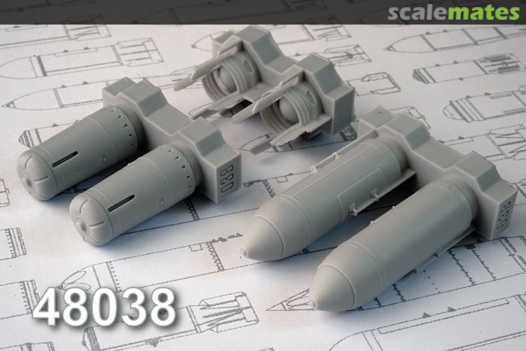 Boxart OFAB-500ShR 500 kg High-Explosive/Fragmentation bomb AMC 48038 Advanced Modeling