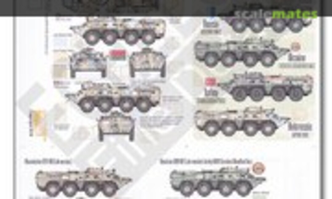 1:35 BTR-80's Around the World (Echelon Fine Details D356186) D356186