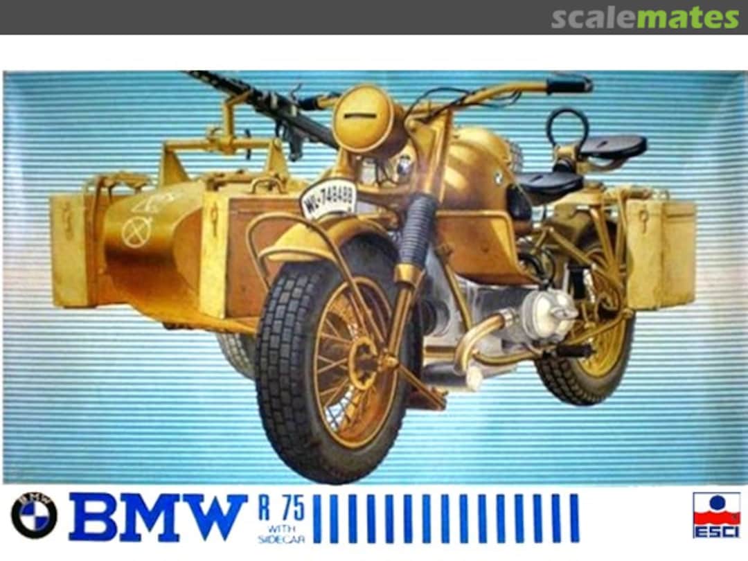 Boxart BMW R75 with sidecar 7001 ESCI Boxart BMW R75 with sidecar 7001 ESCI