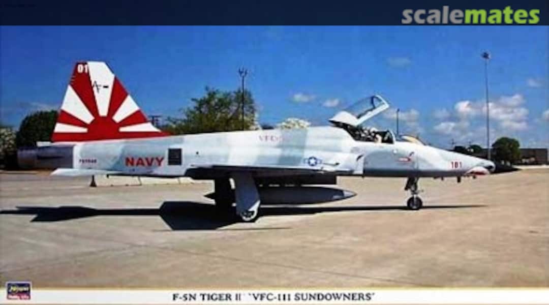 Boxart F-5N Tiger II `VFC-111 Sundowners´ 08182 Hasegawa Boxart F-5N Tiger II `VFC-111 Sundowners´ 08182 Hasegawa