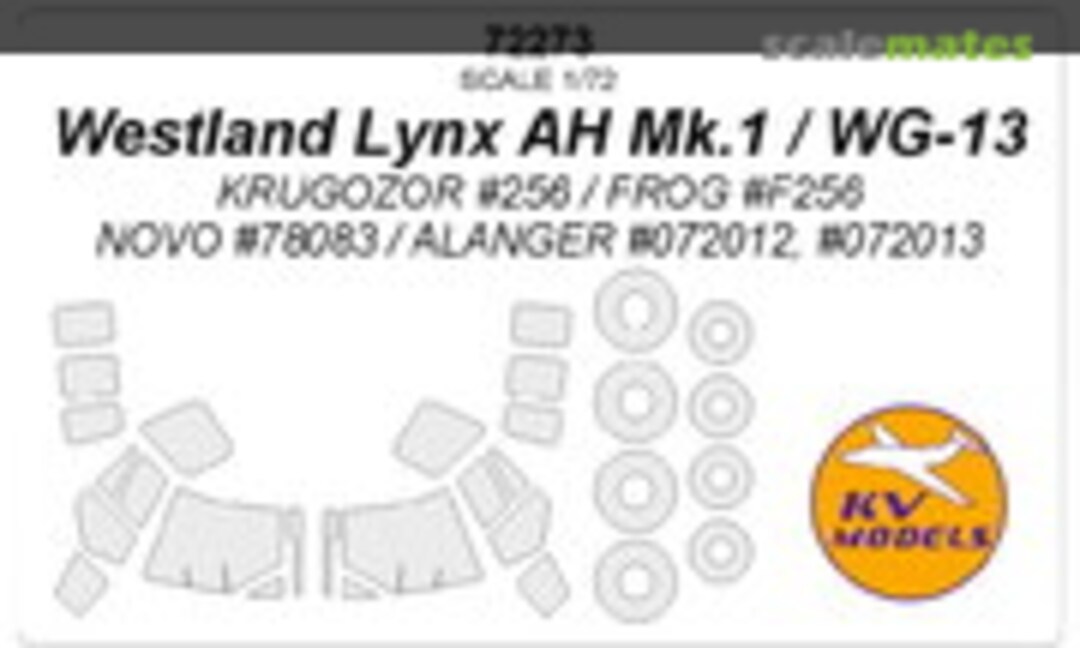 1:72 Westland Lynx AH Mk.1 / WG-13 (KV Models 72273)