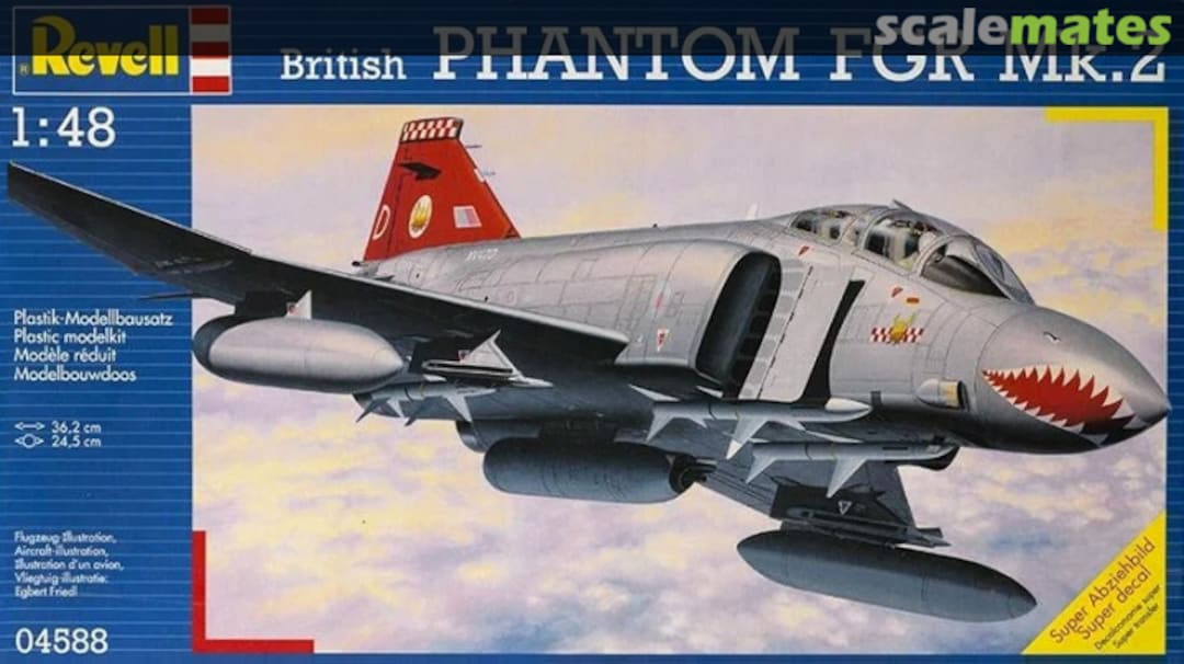 Boxart Phantom FGR Mk.2 04588 Revell Boxart Phantom FGR Mk.2 04588 Revell