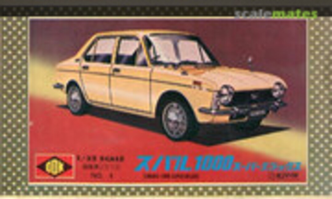 1:32 Subaru 1000 Super Deluxe (Odaka 4) 4
