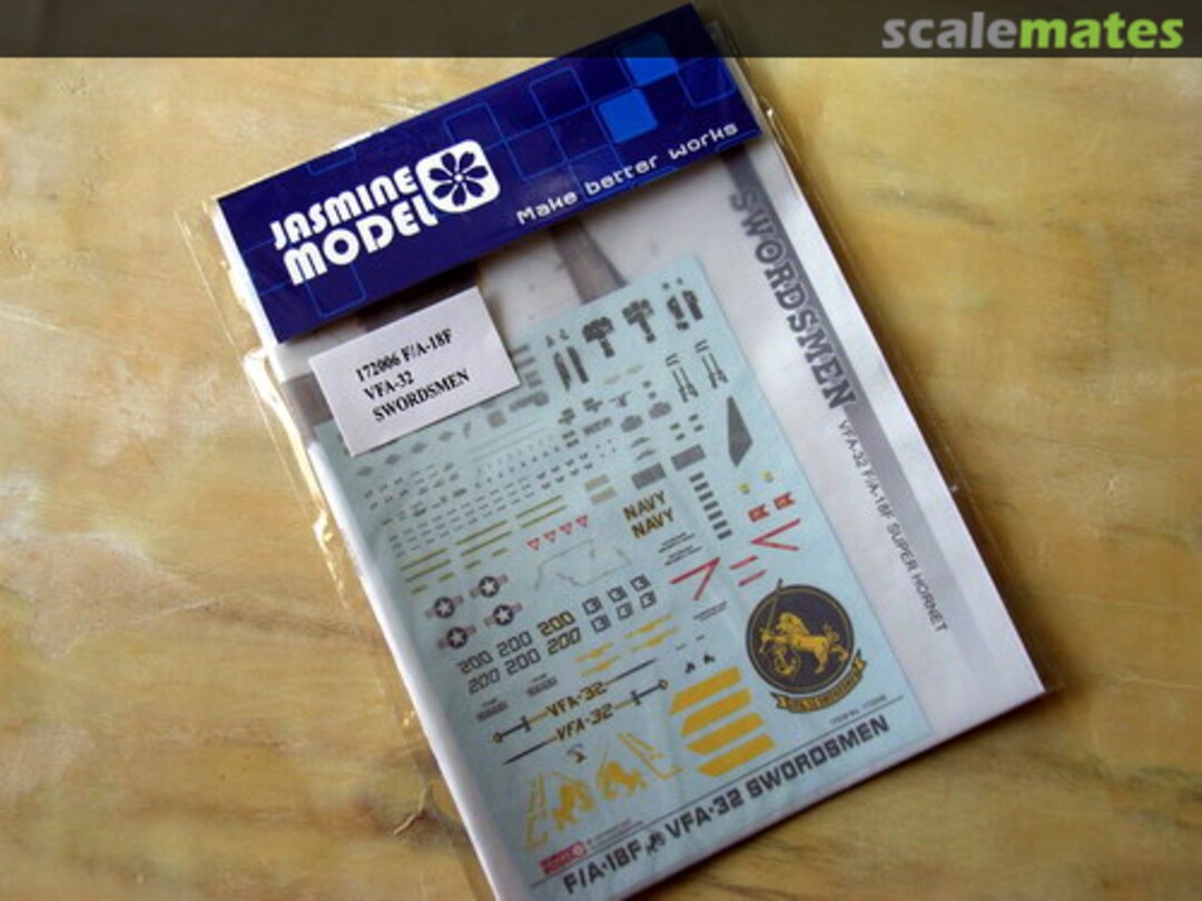 Boxart F/A-18F VFA-32 Swordsmen 172006 Jasmine Model JASModel Boxart F/A-18F VFA-32 Swordsmen 172006 Jasmine Model JASModel