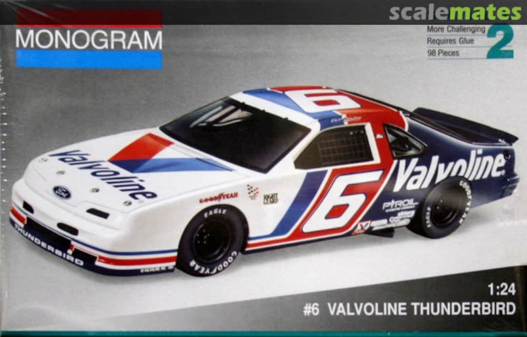 Boxart #6 Valvoline Thunderbird 2959 Monogram Boxart #6 Valvoline Thunderbird 2959 Monogram