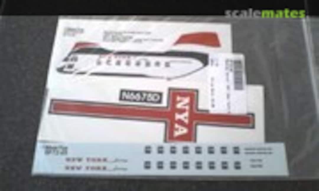 1:72 Boeing-Vertol BV-107II-2 - New York Airways N6675D (Silver Fox Decals 72-05)