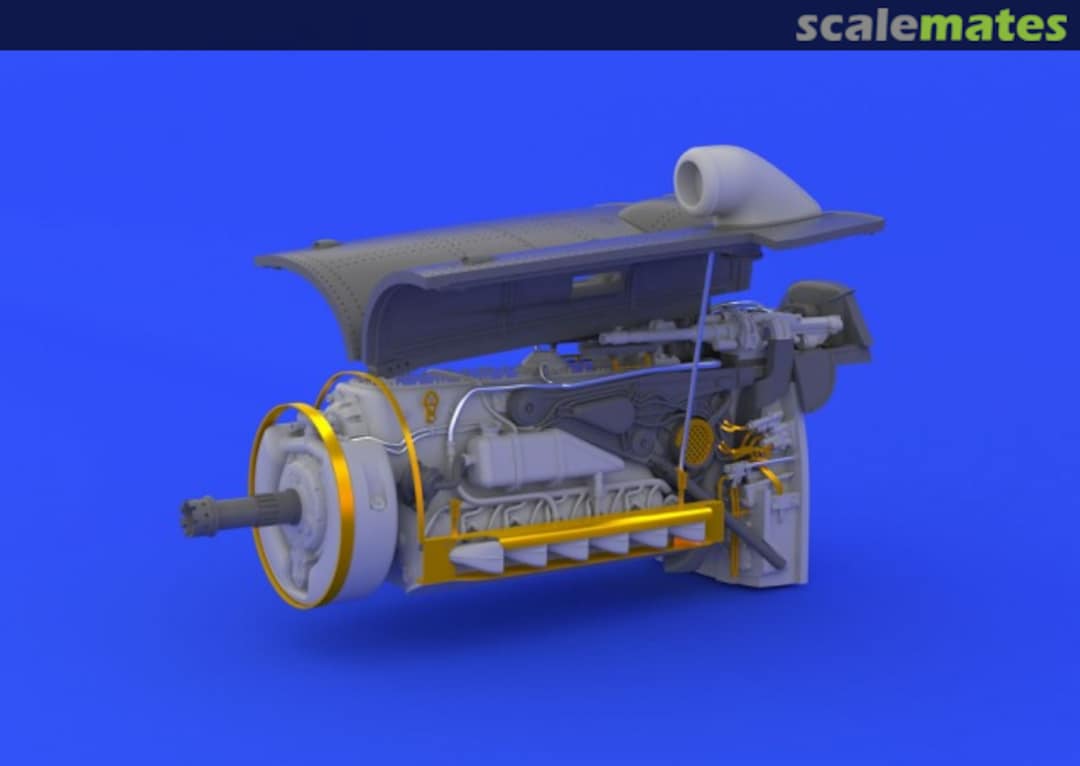 Boxart Messerschmitt Bf 109G-6 - Engine and Guns Set 648141 Eduard Boxart Messerschmitt Bf 109G-6 - Engine and Guns Set 648141 Eduard