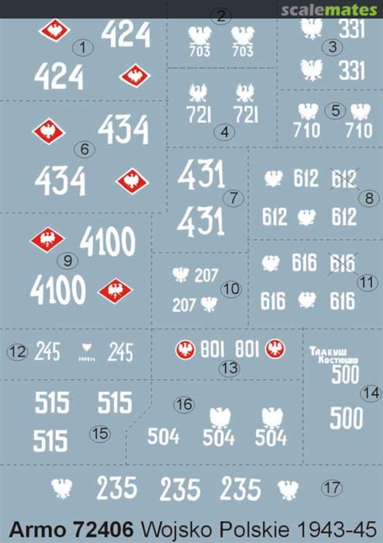 Boxart Wojsko Polskie 1943-45 72406 Armo Boxart Wojsko Polskie 1943-45 72406 Armo